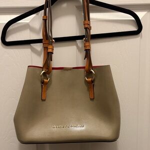 Dooney & Bourke Sierra Tote Bag Taupe Leather